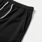 Men's Linen Short Sleeve Polo Shirt and Shorts Set