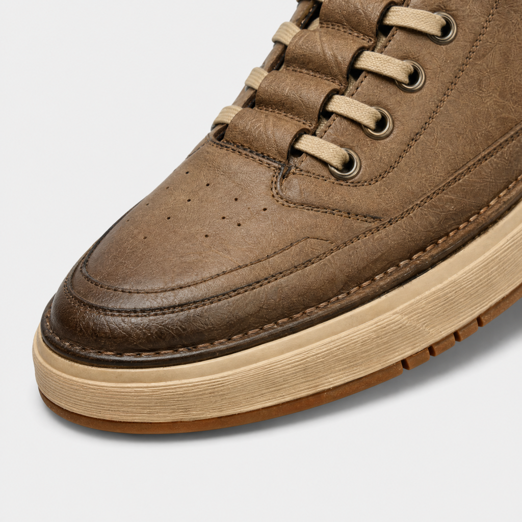 Men's Synthetic Lace-Up Low Top Sneakers