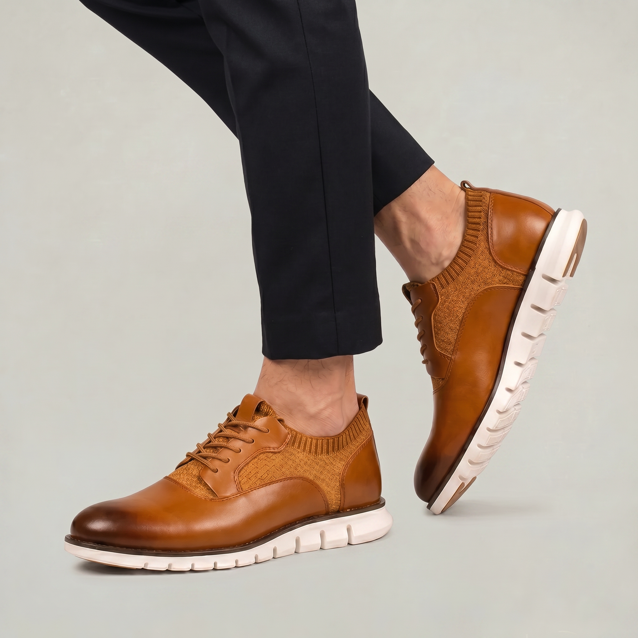 Men's Leather Lace Up Dress Shoes