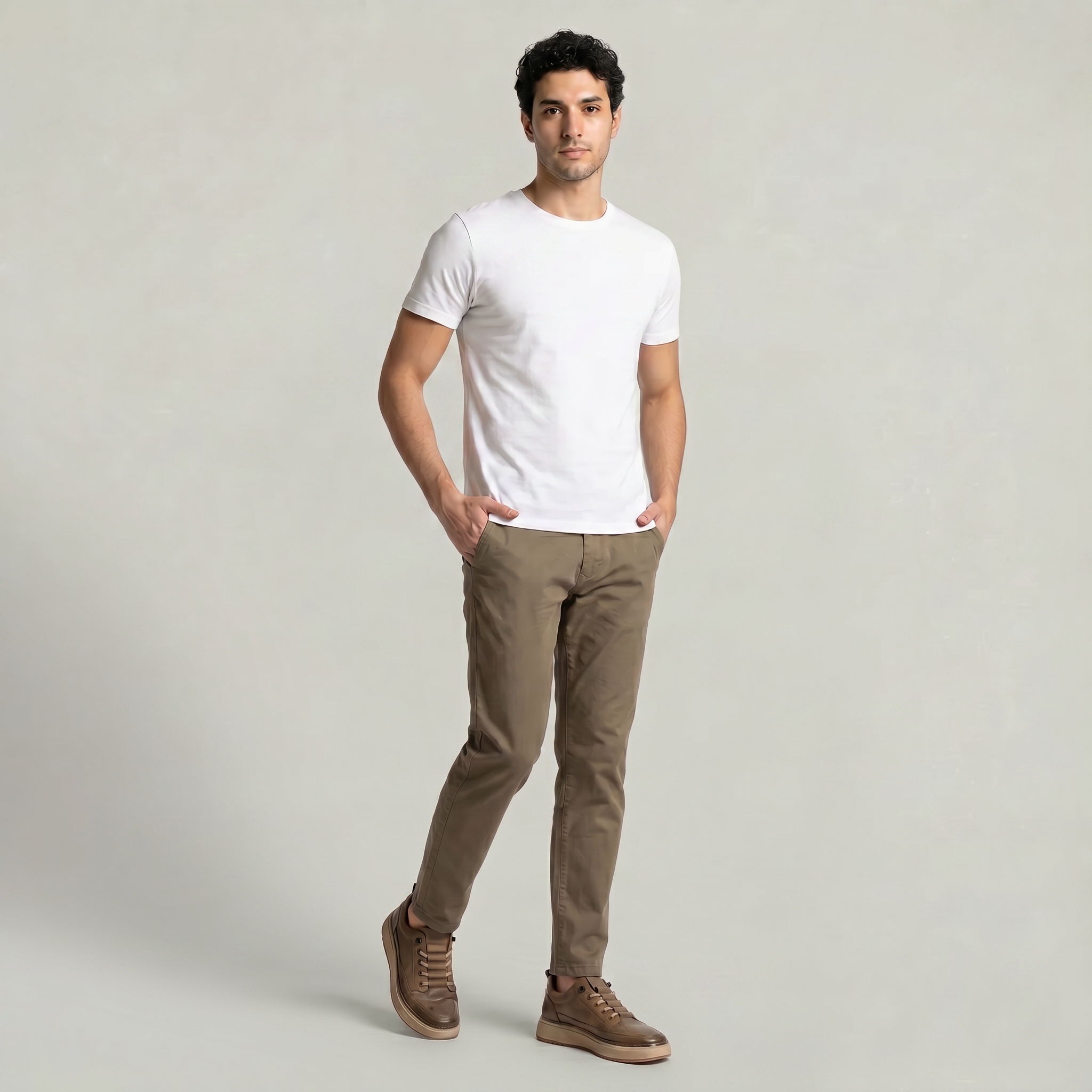 Men's Synthetic Lace-Up Low Top Sneakers