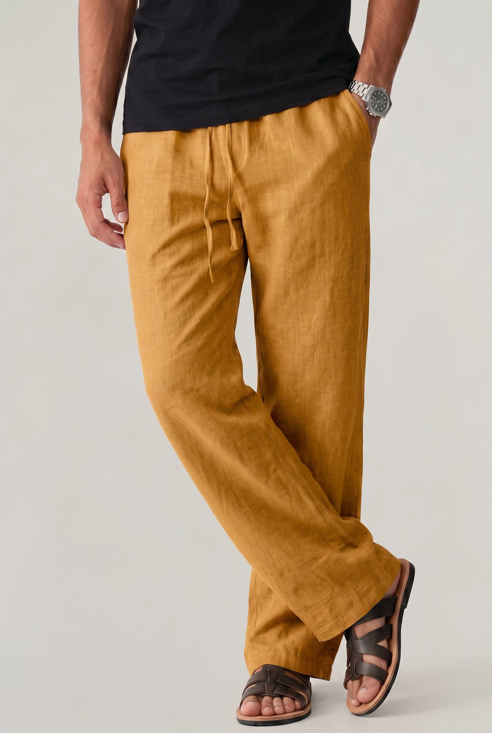 Men's Breathable Comfortable Linen Trousers