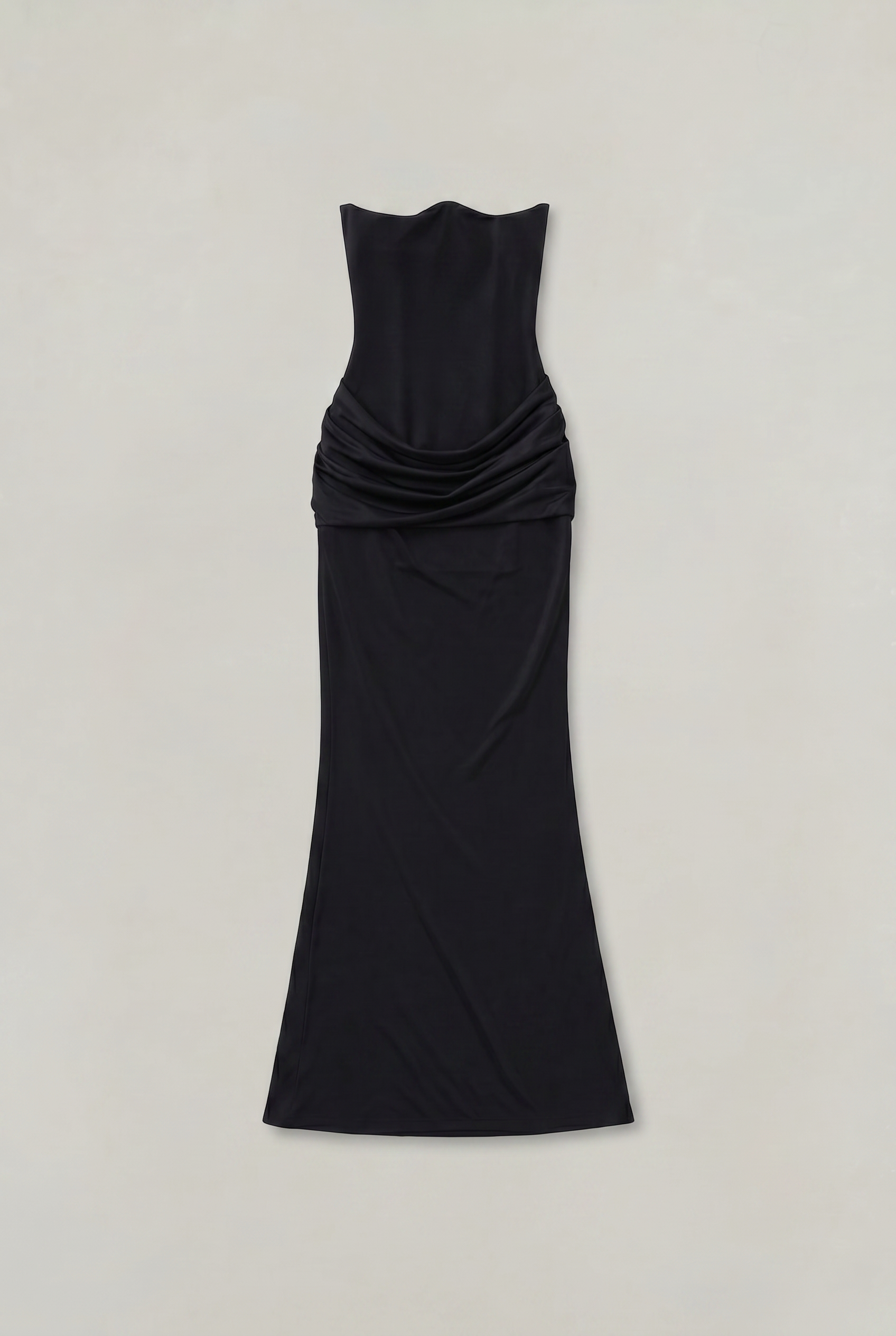 Women's Corset Strapless Maxi Dress