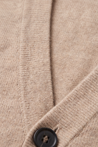 Men’s V-Neck Button-Front Cardigan - Knit Jumper
