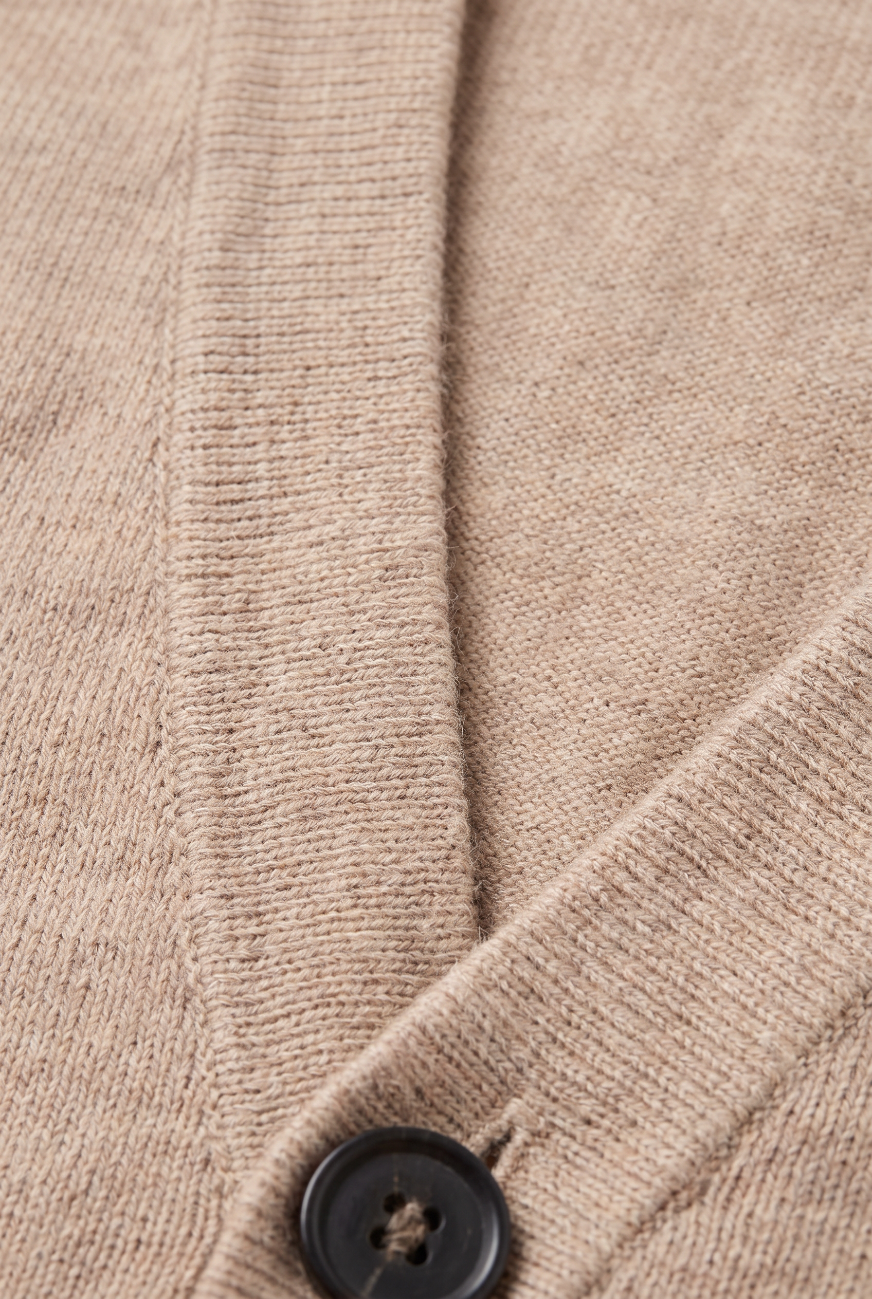 Men’s V-Neck Button-Front Cardigan - Knit Jumper