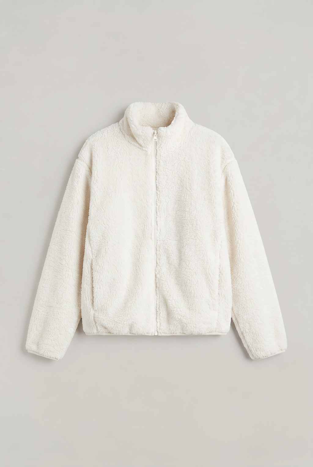 Women's Teddy Fleece Jacket – Zip-Up Borg Coat