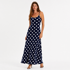 Women’s Polka Dot Cami Maxi Dress