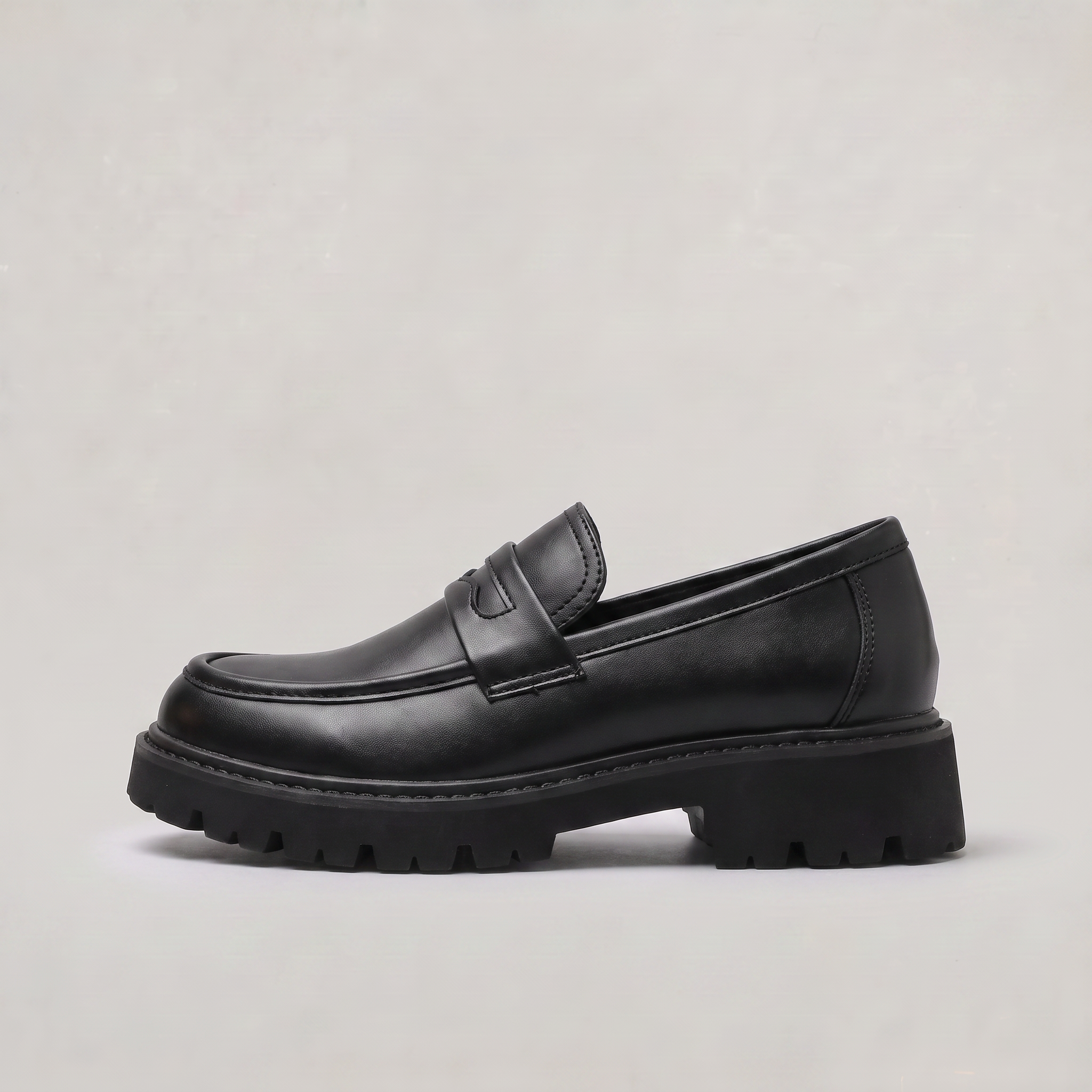 Men's Chunky Loafers - Lug Sole Penny Loafer Slip On