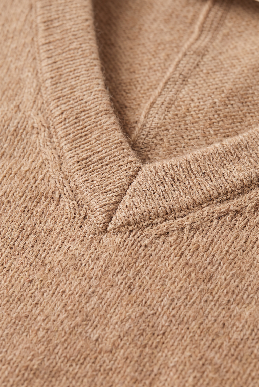 Women’s Wool V Neck Jumper