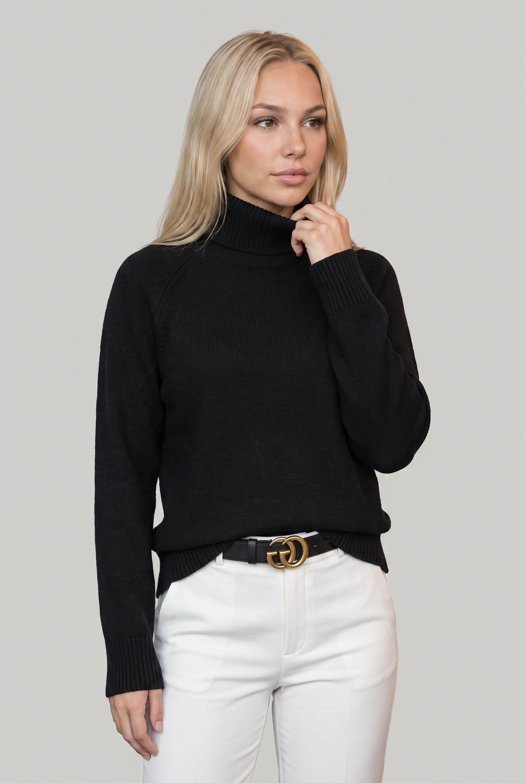 Women’s Relaxed Turtleneck Jumper