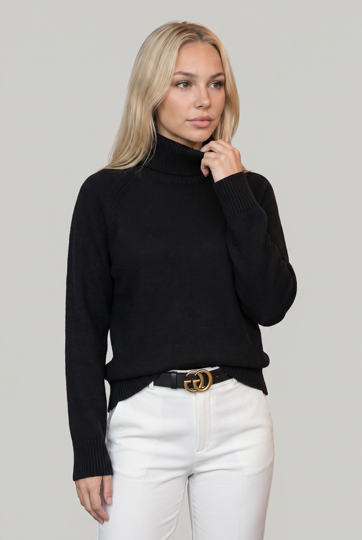 Women’s Relaxed Turtleneck Jumper
