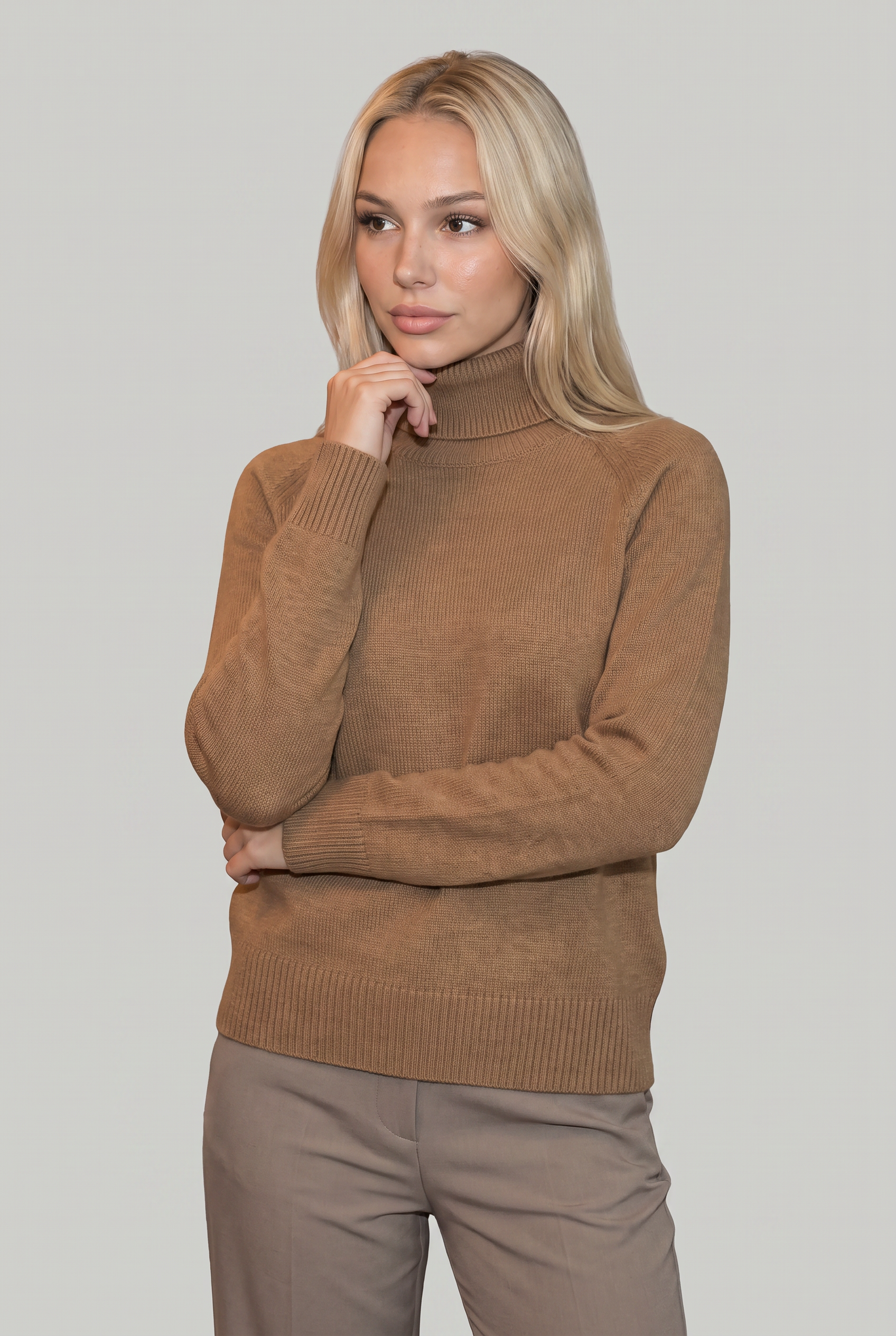 Women’s Relaxed Turtleneck Jumper