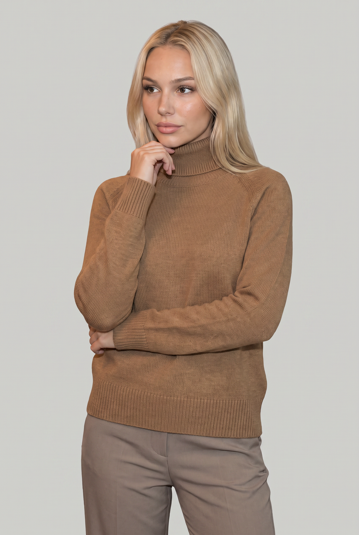 Women’s Relaxed Turtleneck Jumper