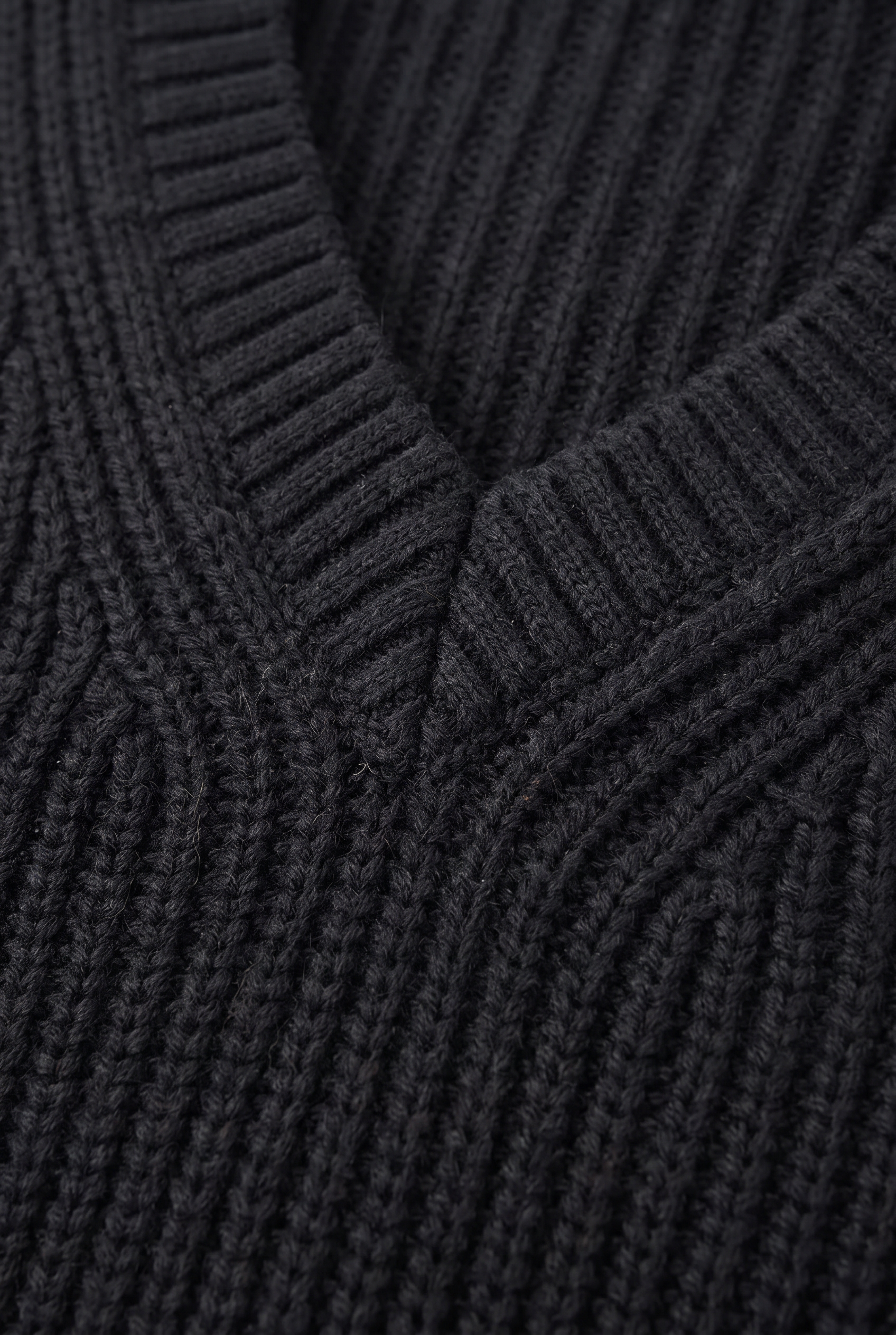 Men's Sweater Vest - Ribbed Knit V Neck Sleeveless