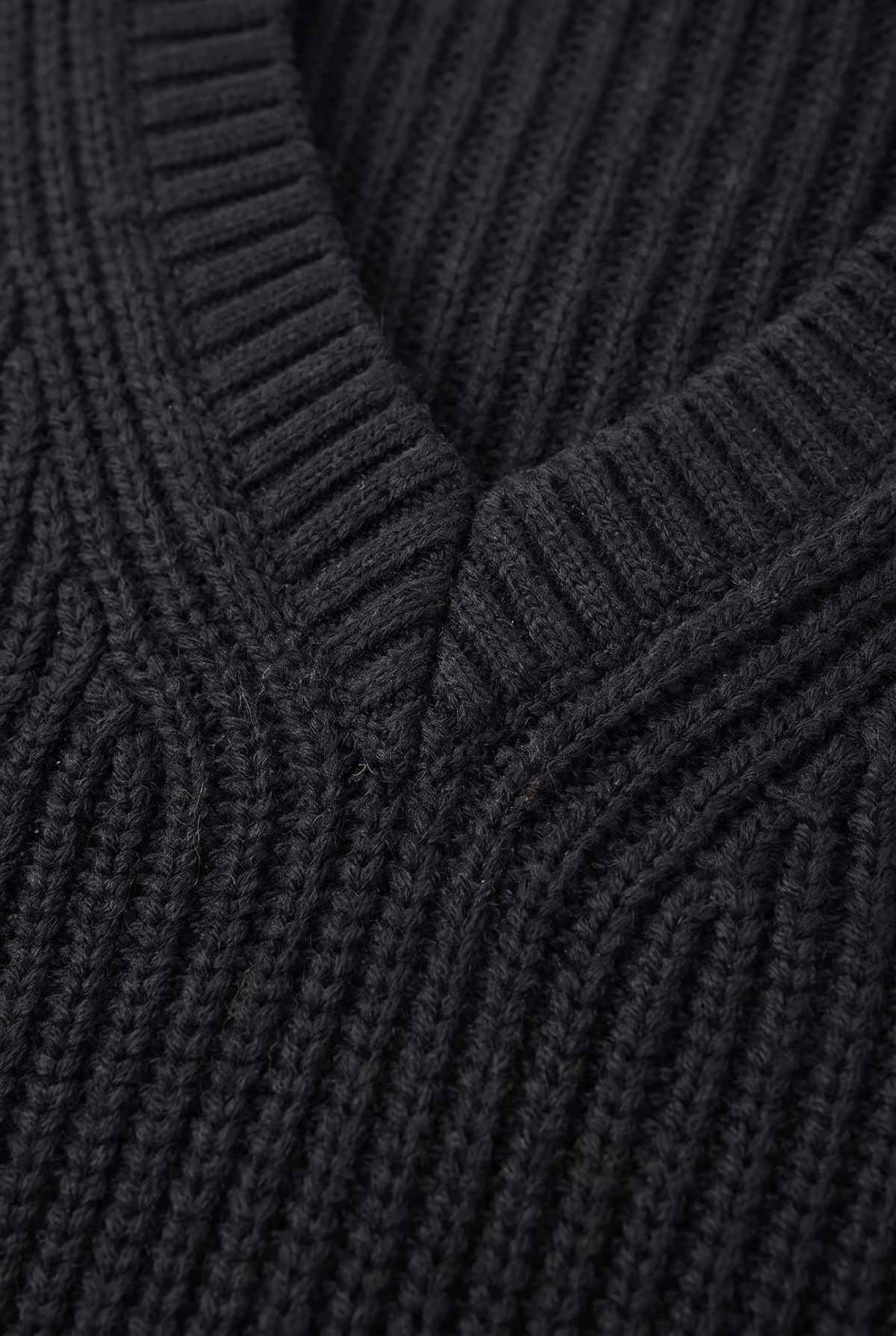 Men's Sweater Vest - Ribbed Knit V Neck Sleeveless