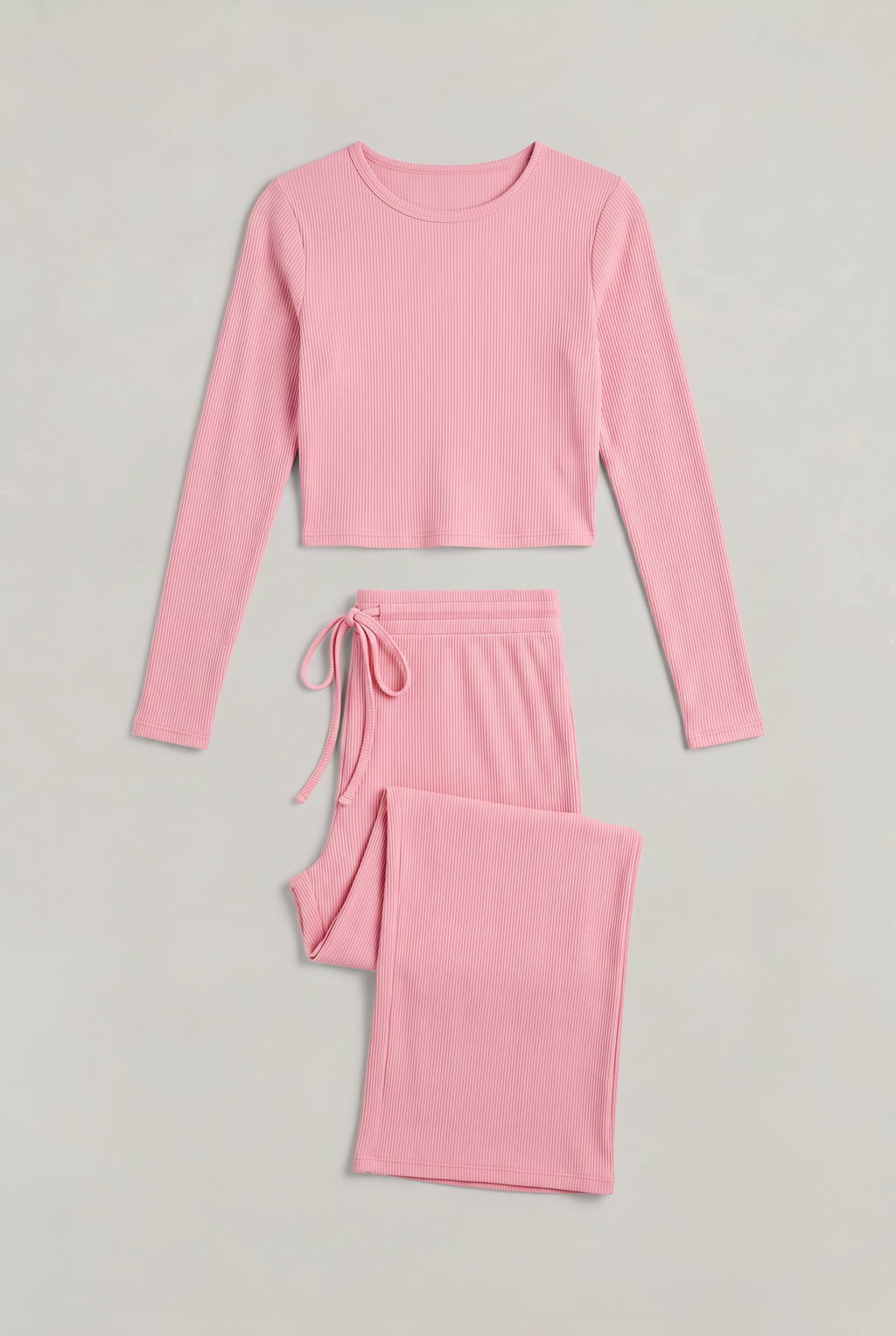 Women's Lounge Set - Ribbed Two Piece Co Ord