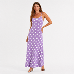Women’s Polka Dot Cami Maxi Dress