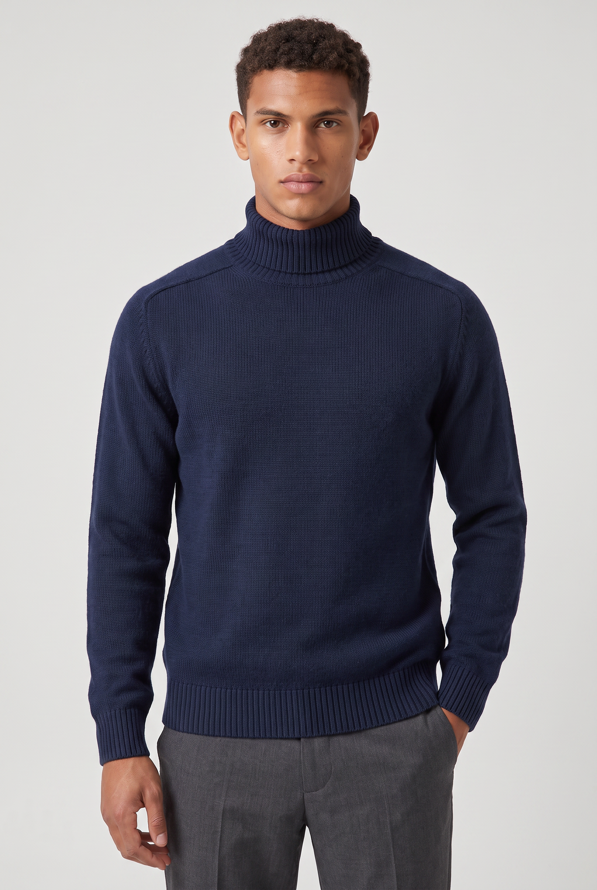 Men’s Roll Neck Jumper