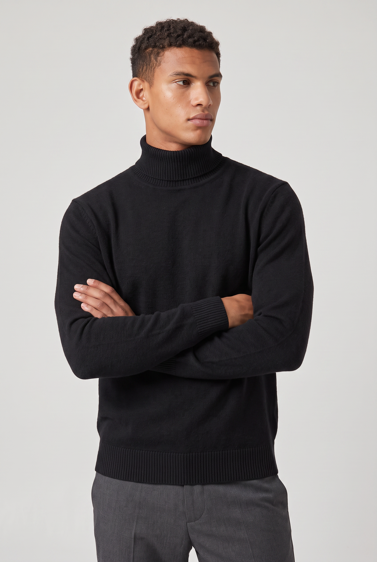Men’s Roll Neck Jumper