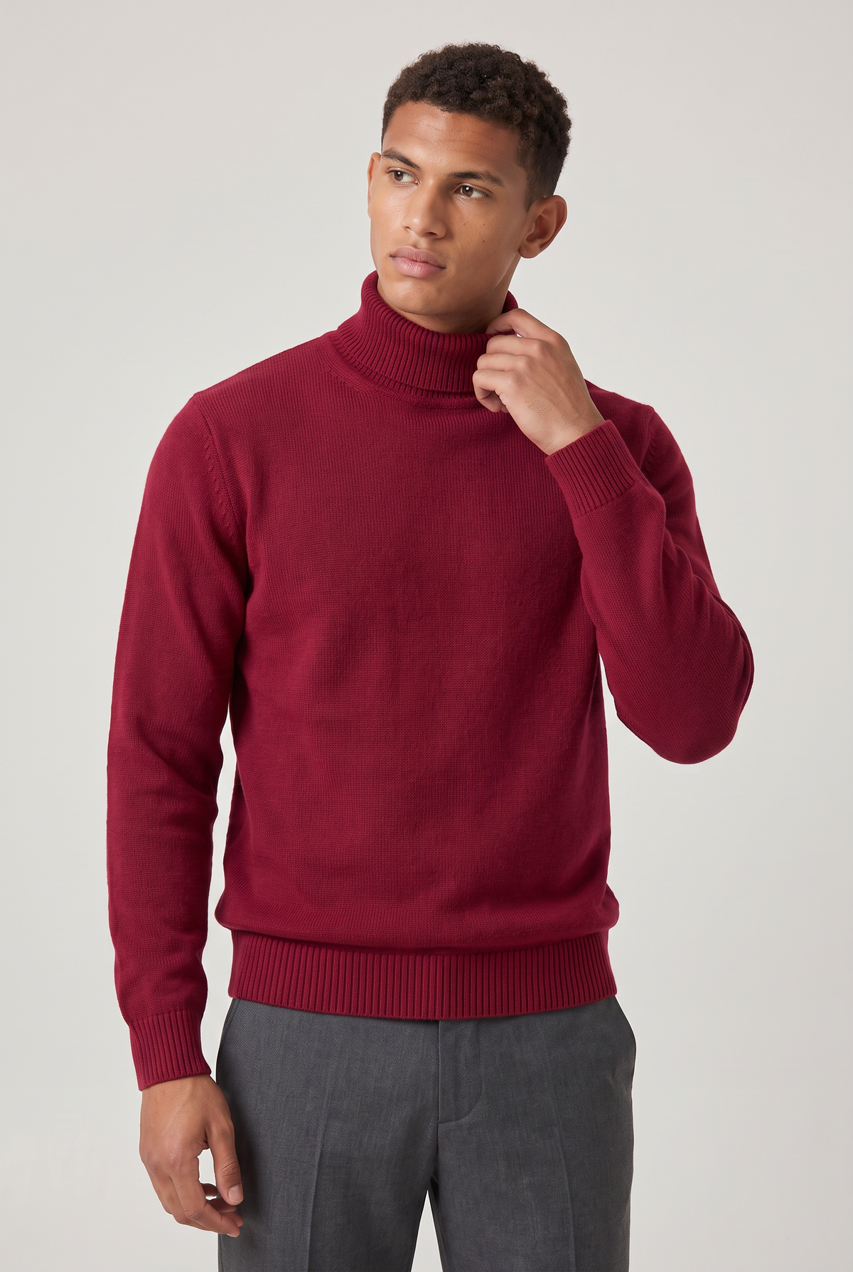 Men’s Roll Neck Jumper