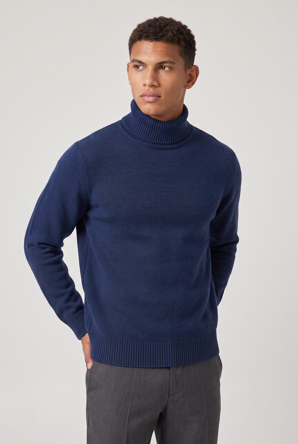 Men’s Roll Neck Jumper