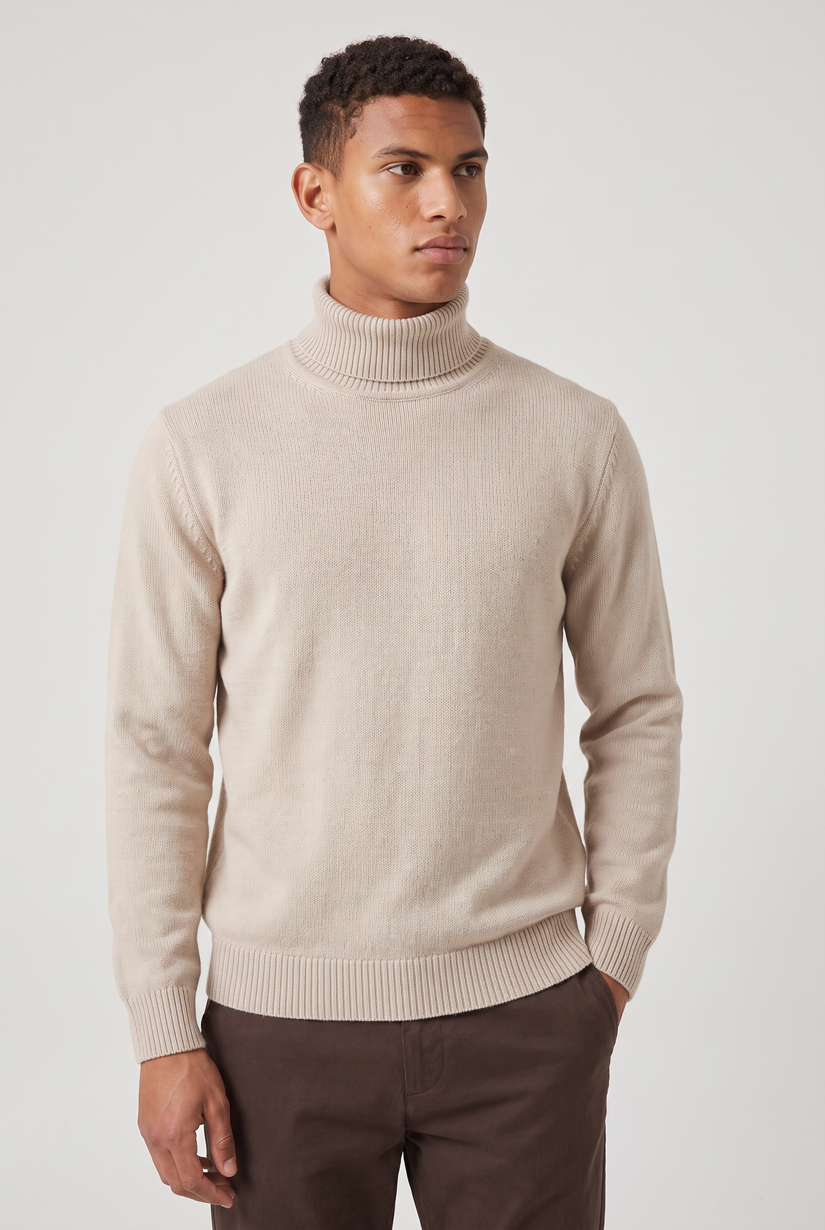 Men’s Roll Neck Jumper
