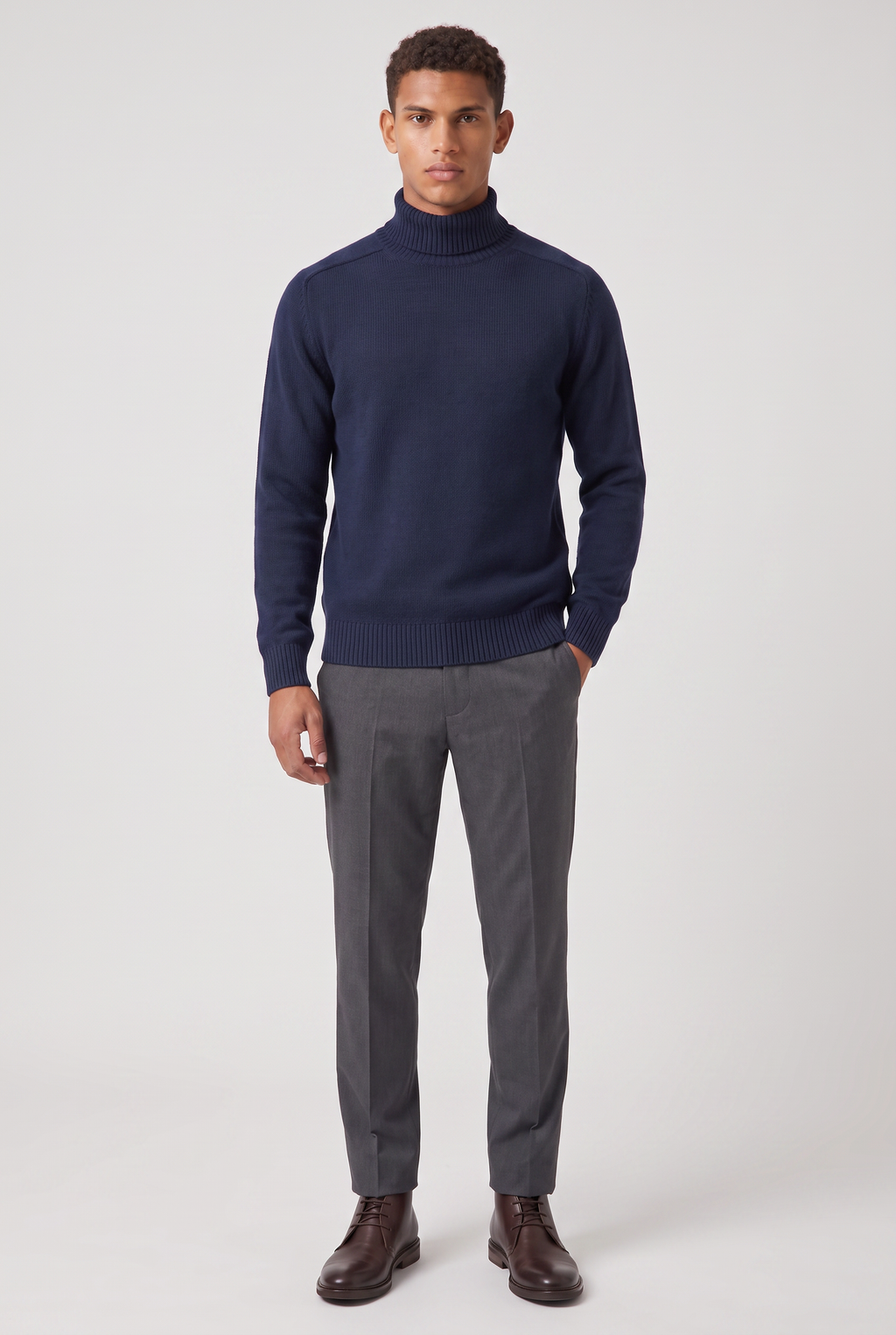 Men’s Roll Neck Jumper