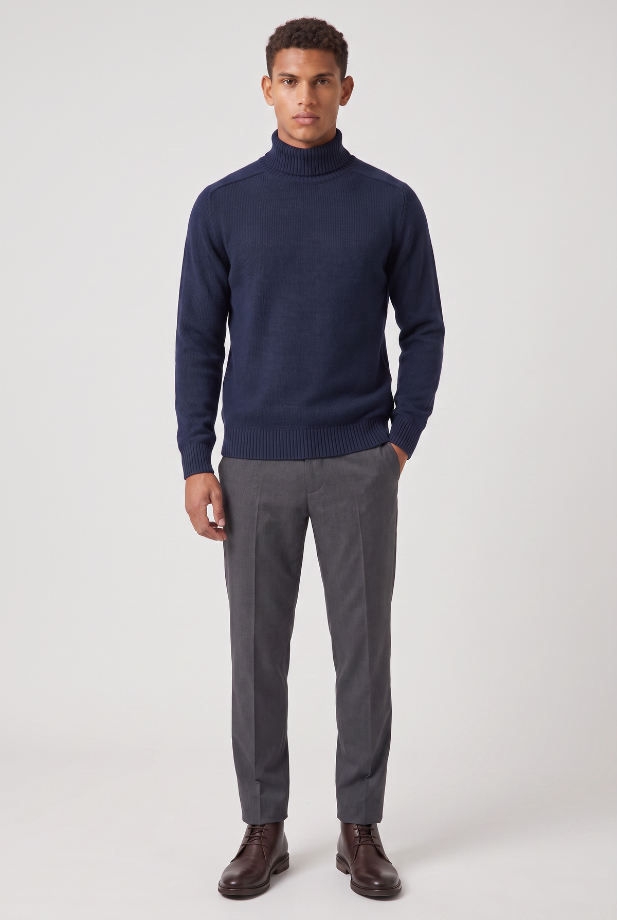 Men’s Roll Neck Jumper