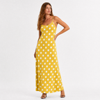 Women’s Polka Dot Cami Maxi Dress