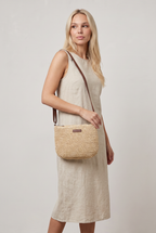 Women’s Woven Crossbody Bag