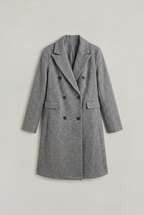 Women’s Double-Breasted Longline Coat