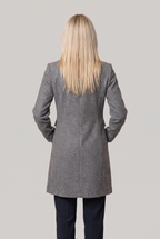 Women’s Double-Breasted Longline Coat