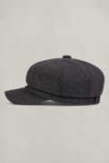 Men's Herringbone Newsboy Flat Cap