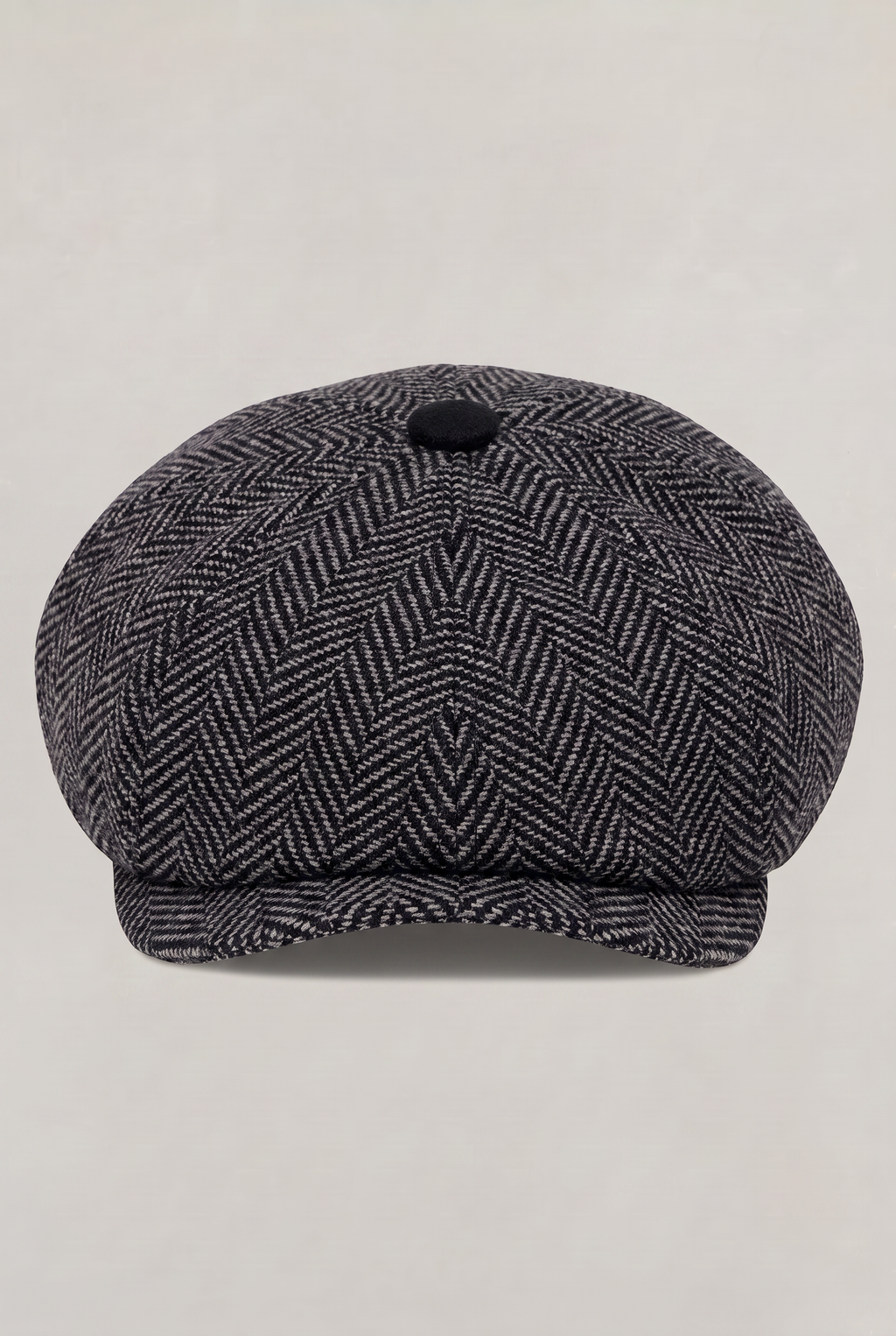 Men's Herringbone Bakersboy Flat Cap
