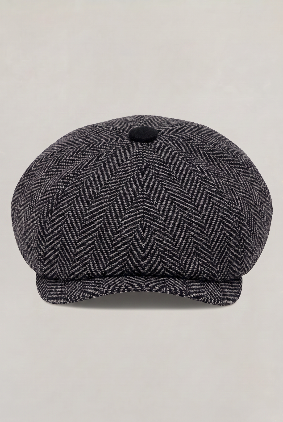Men's Herringbone Bakersboy Flat Cap