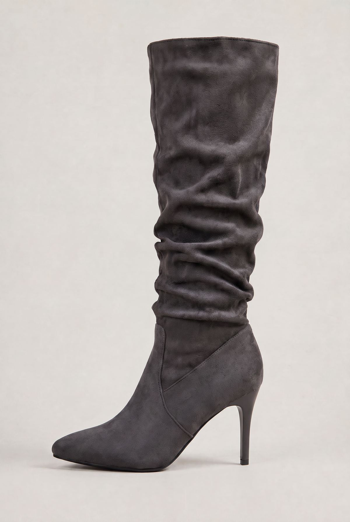 Women’s Leather Slouch Knee High Boots