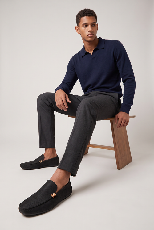 Men's Canvas Slip-On Casual Loafers