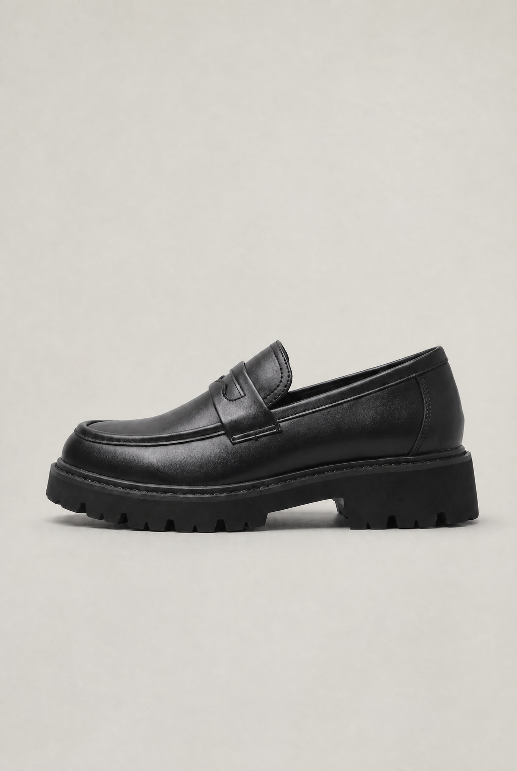 Men's Chunky Loafers - Lug Sole Penny Loafer Slip On