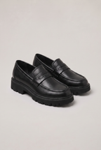 Men's Chunky Loafers - Lug Sole Penny Loafer Slip On