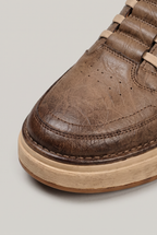 Men's Synthetic Lace-Up Low Top Sneakers