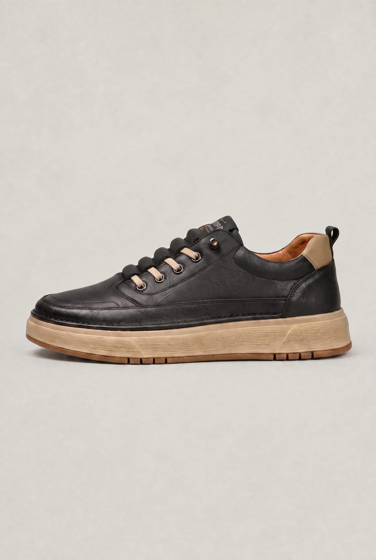 Men's Synthetic Lace-Up Low Top Sneakers
