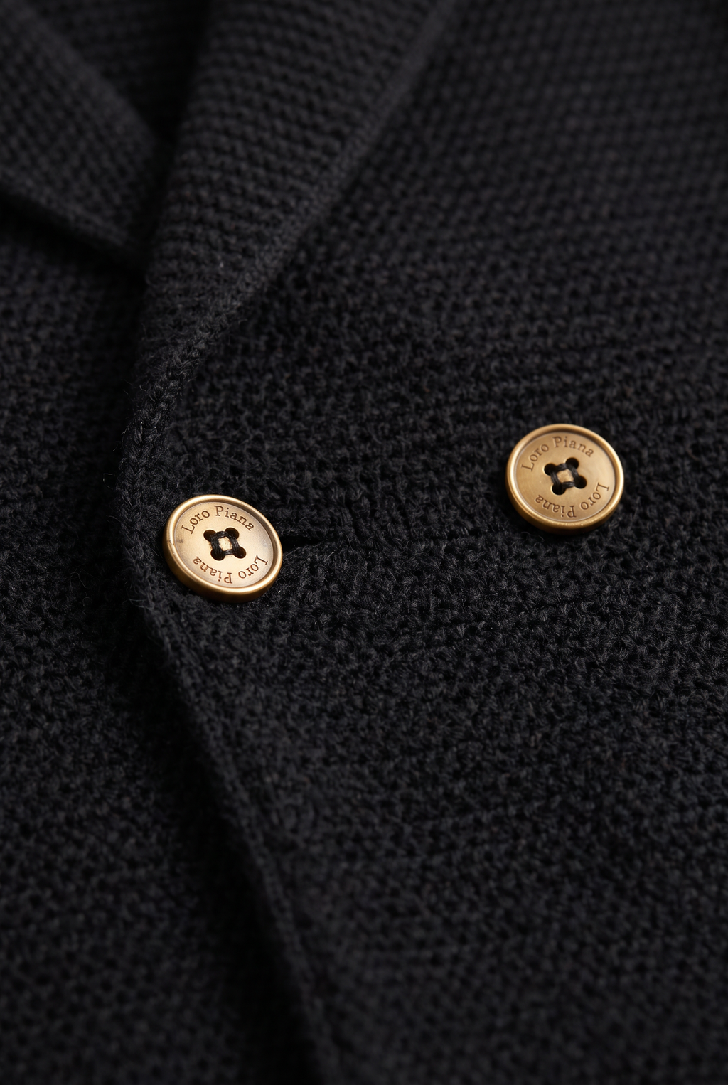 Men’s Double-Breasted Knit Cardigan
