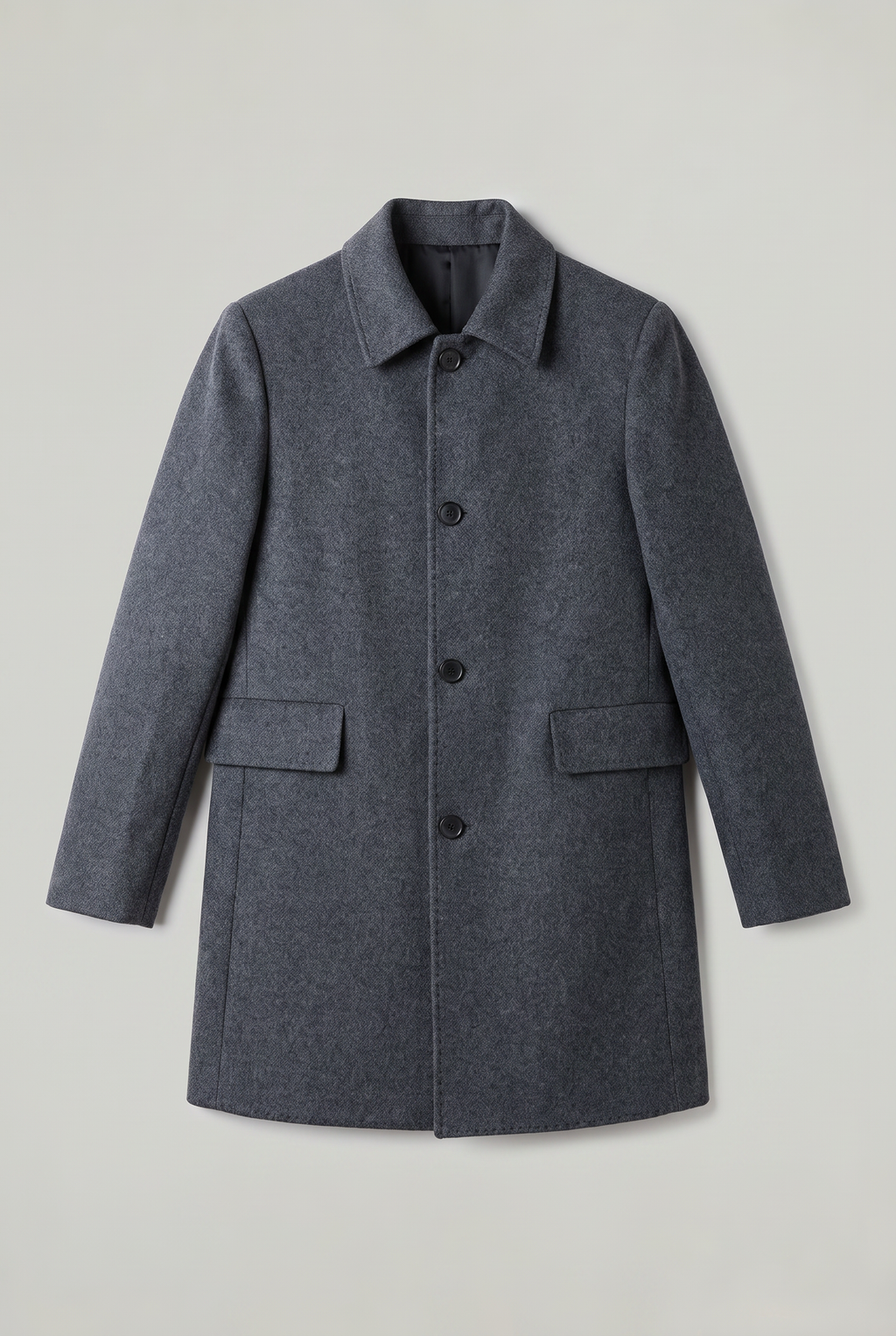 Men's Single Breasted Loose fit Coat