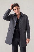 Men's Single Breasted Loose fit Coat