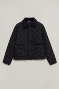 Women’s Quilted Button-Up Utility Jacket