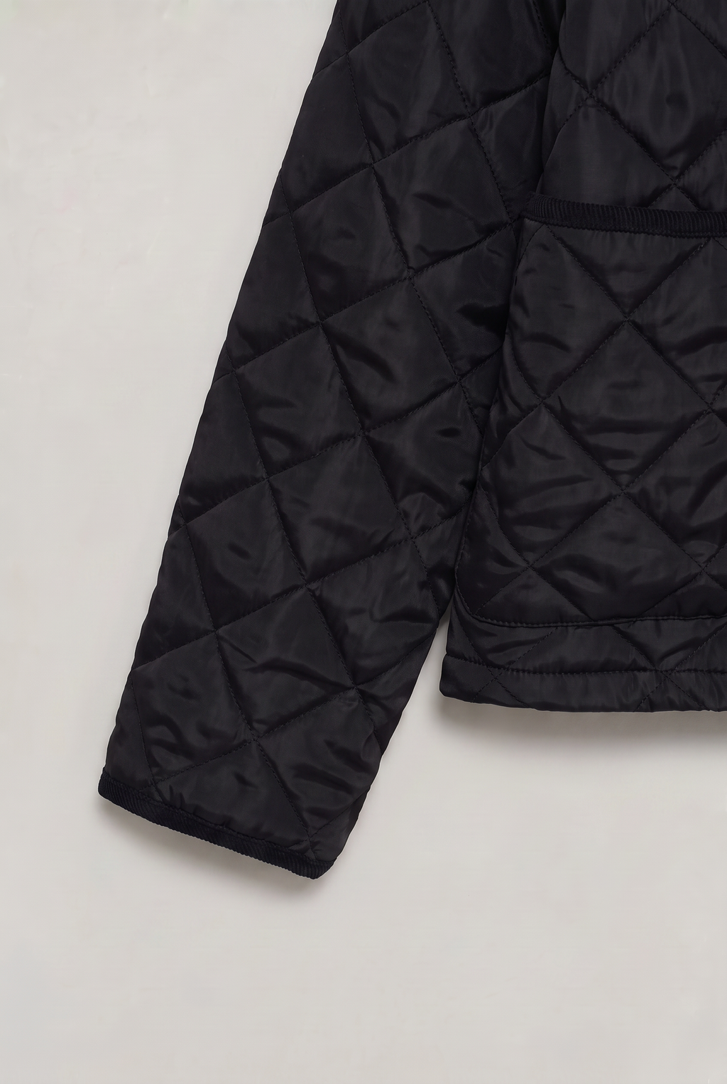Women’s Quilted Button-Up Utility Jacket