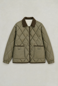 Women’s Cord Collar Quilted Jacket