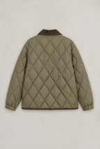 Women’s Cord Collar Quilted Jacket