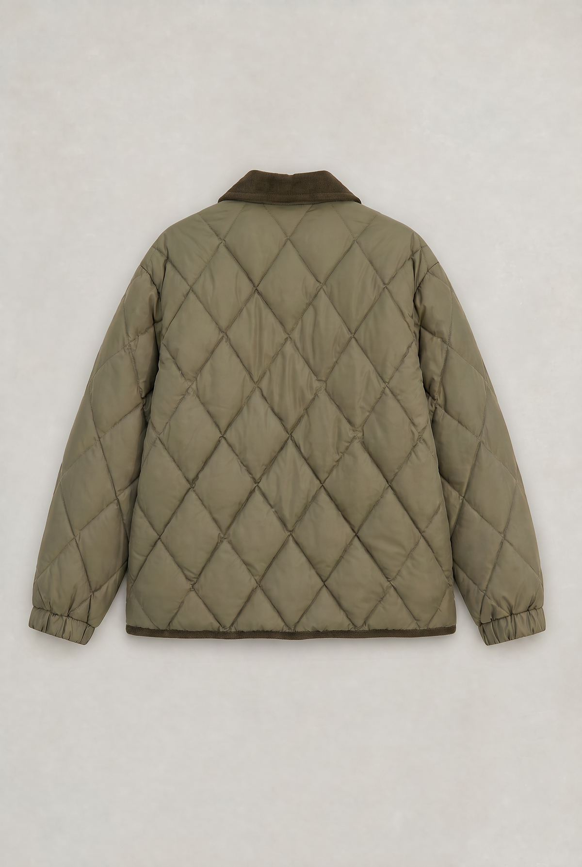 Women’s Cord Collar Quilted Jacket