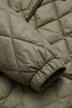 Women’s Cord Collar Quilted Jacket