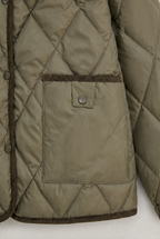 Women’s Cord Collar Quilted Jacket